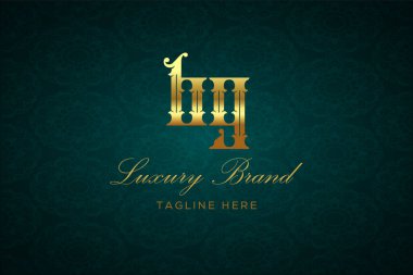BG LUXURY LUTTER Logosu DESIGN. Lüks harfli bir logo. Bu logo iki harfin birleşimiyle yapılmış.