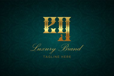 EG LUXURY LUTTER Logo DESIGN. Lüks harfli bir logo. Bu logo iki harfin birleşimiyle yapılmış.
