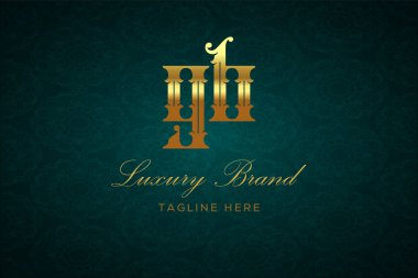 GB LUXURY LETTER LOGO DESIGN. It is a luxury letter monogram logo, this logo is made by combining two letters