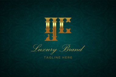GC Luxury 'nin Logo Logosu. Lüks harfli bir logo. Bu logo iki harfin birleşimiyle yapılmış.