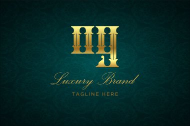 OG LUXURY LUTTER Logosu DESIGN. Lüks harfli bir logo. Bu logo iki harfin birleşimiyle yapılmış.