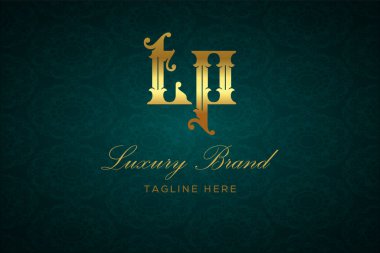LUXURY LUXURY 'NUN KURUMU GİRİŞ. Lüks harfli bir logo. Bu logo iki harfin birleşimiyle yapılmış.