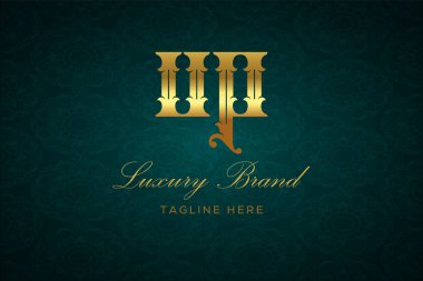 Luxury Harfleri 'nin logosu. Lüks harfli bir logo. Bu logo iki harfin birleşimiyle yapılmış.