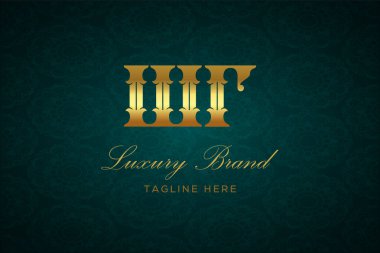 WR LUXURY LETTER LOGO DESIGN. It is a luxury letter monogram logo, this logo is made by combining two letters