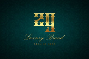 ZG Luxury 'nin logosu. Lüks harfli bir logo. Bu logo iki harfin birleşimiyle yapılmış.
