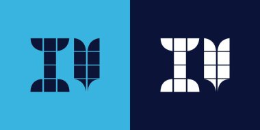 Serum logosu şekilli. Ticari veya marka için uygun minimalist ve modern vektör illüstrasyon tasarımı