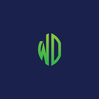 Eko yaprak şekilli ilk harfler WO. Hangi şirket ya da markanın başlattığı bu başlangıç için uygun olacaktır..