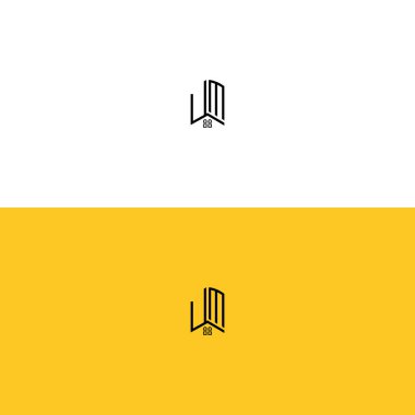 Yaratıcı başlangıç harfleri UM Home and Construction logosu. Hangi şirket adı veya markası için uygun olacaktır