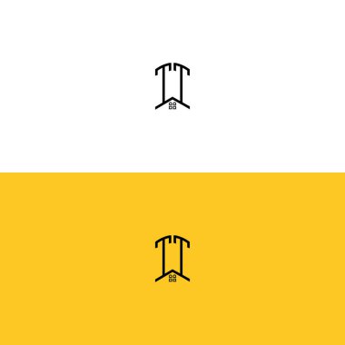 Yaratıcı ilk harfler: TT Home and Construction logosu. Hangi şirket adı veya markası için uygun olacaktır.