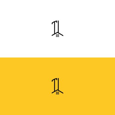 Yaratıcı başlangıç harfleri TL Home and Construction logosu. Hangi şirket adı veya markası için uygun olacaktır