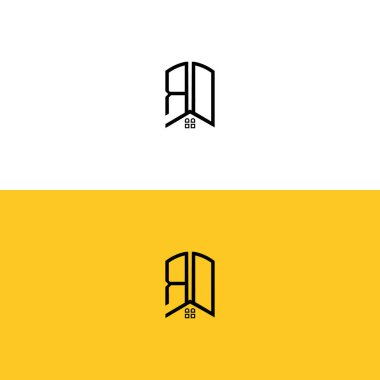 Yaratıcı başlangıç harfleri RO Home and Construction logosu. Hangi şirket adı veya markası için uygun olacaktır