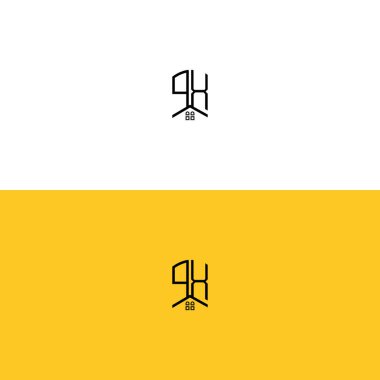 Yaratıcı başlangıç harfleri PX Home and Construction logosu. Hangi şirket adı veya markası için uygun olacaktır