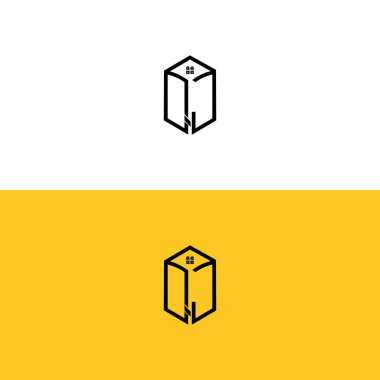 Yaratıcı ilk QC harfleri Kutu Evi logosu. İlk olarak hangi şirket veya markanın başlattığı uygun olacaktır..