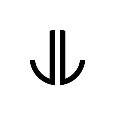 Yaratıcı Yuvarlak Baş harfler II logosu. Bu başlangıç için hangi şirket veya markanın adı uygun olacaktır.