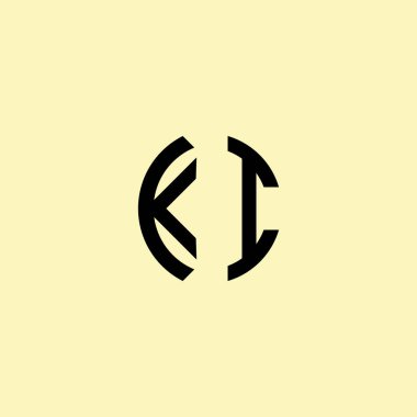 harf logo tasarım vektör simgesi. modern