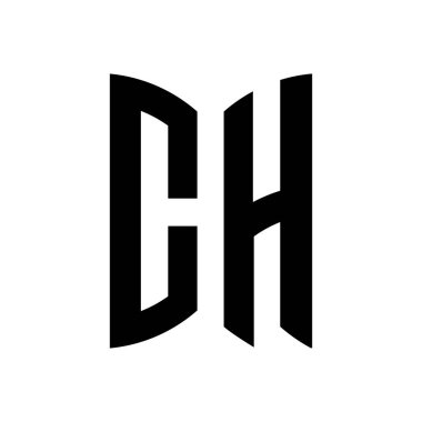 Yaratıcı CHH Mimari Monogram Harfleri Logosu
