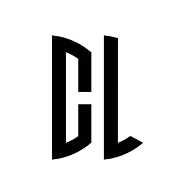 Yaratıcı CHL Mimari Monogram Harfleri Logosu