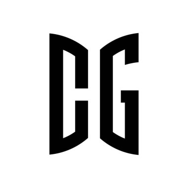 Yaratıcı CHG Mimari Monogram Harfleri Logosu