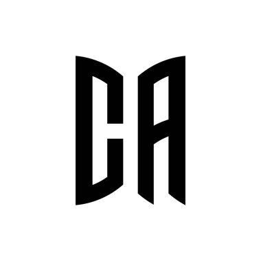 Yaratıcı CHA Mimari Monogram Harfleri Logosu