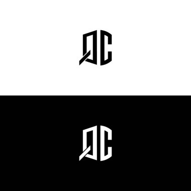 Creative-QC-Architecture-Monogram-Harfler-Logo. Hangi şirket veya markanın başlattığı bu başlangıç için uygun olacaktır..