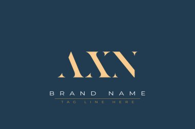 AXN soyut harf logosu tasarımı. Bu logo üç soyut harf tarafından tasarlanmıştır..