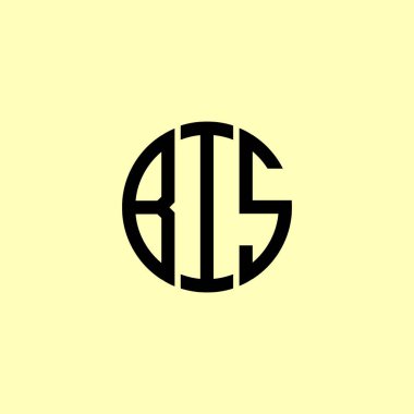 Yaratıcı Yuvarlak Harfler BIS logosu. Bu başlangıç için hangi şirket veya markanın adı uygun olacaktır.