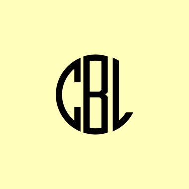 Yaratıcı Yuvarlak Harfler CBL logosu. Bu başlangıç için hangi şirket veya markanın adı uygun olacaktır.