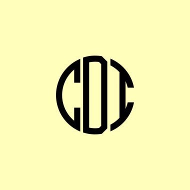 Creative Rounded Initial Letters CDI logosu. Bu başlangıç için hangi şirket veya markanın adı uygun olacaktır.