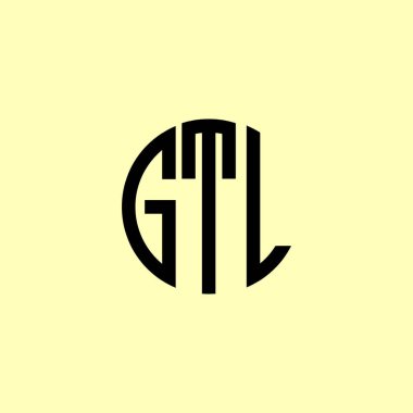 Creative Rounded Initial Letters GTL Logo. It will be suitable for which company or brand name start those initial. clipart