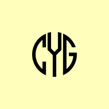 CYG Rounded logo design clipart