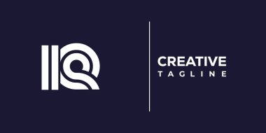 Yani soyut minimalist harfler logo monogramı. Bu minimalist bir logo, bu logo iki küçük harf ile tasarlanmış.