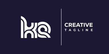 KE soyut minimalist harfler logo monogramı. Bu minimalist bir logo, bu logo iki küçük harf ile tasarlanmış.