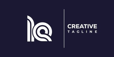 LE soyut minimalist harfler logo monogramı. Bu minimalist bir logo, bu logo iki küçük harf ile tasarlanmış.