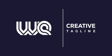 Logo Monogramı 'nın minimalist harflerini soyutluyoruz. Bu minimalist bir logo, bu logo iki küçük harf ile tasarlanmış.