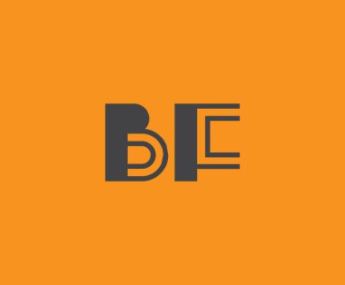 B ve F logo tasarımı. BF soyut Harfler Logosu Monogramı. Bu logo tasarımı bir markayı, şirketi veya bireyi temsil eden görsel bir sembol oluşturma sürecidir..