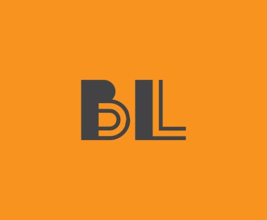 B ve L logo tasarımı. BL soyut Harfler Logosu Monogramı. Bu logo tasarımı bir markayı, şirketi veya bireyi temsil eden görsel bir sembol oluşturma sürecidir..