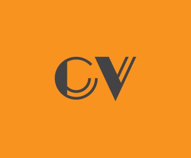 C ve V logo tasarımı. Özgeçmiş Harflerin Logosu Monogramı. Bu logo tasarımı bir markayı, şirketi veya bireyi temsil eden görsel bir sembol oluşturma sürecidir..
