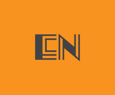 E ve N logo tasarımı. EN soyut Harfler Logosu Monogramı. Bu logo tasarımı bir markayı, şirketi veya bireyi temsil eden görsel bir sembol oluşturma sürecidir..