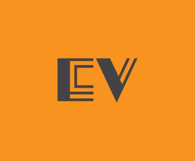 E ve V logo tasarımı. EV soyut Harfler Logosu Monogramı. Bu logo tasarımı bir markayı, şirketi veya bireyi temsil eden görsel bir sembol oluşturma sürecidir..