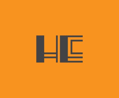 H ve E logo tasarımı. Harflerin Logosu Monogramı. Bu logo tasarımı bir markayı, şirketi veya bireyi temsil eden görsel bir sembol oluşturma sürecidir..