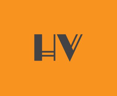 H ve V logo tasarımı. HV soyut Harfler Logosu Monogramı. Bu logo tasarımı bir markayı, şirketi veya bireyi temsil eden görsel bir sembol oluşturma sürecidir..