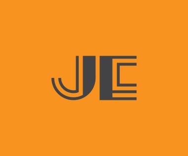 J ve E logo tasarımı. JE soyut Harfler Logosu Monogramı. Bu logo tasarımı bir markayı, şirketi veya bireyi temsil eden görsel bir sembol oluşturma sürecidir..