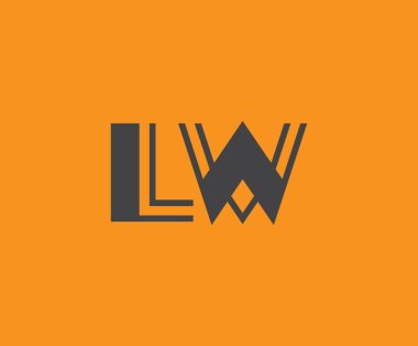 L ve W logo tasarımı. LW soyut Harfler Logosu Monogramı. Bu logo tasarımı bir markayı, şirketi veya bireyi temsil eden görsel bir sembol oluşturma sürecidir..