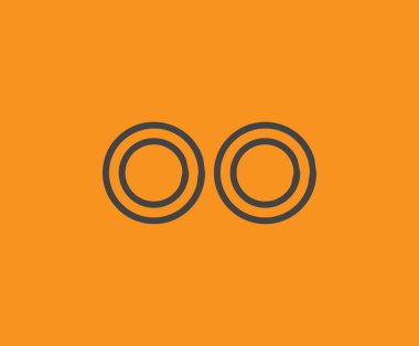 O ve O logo tasarımı. OO soyut Harfler Logosu Monogramı. Bu logo tasarımı bir markayı, şirketi veya bireyi temsil eden görsel bir sembol oluşturma sürecidir..