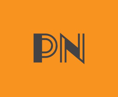 P ve N logo tasarımı. PN soyut Harfler Logosu Monogramı. Bu logo tasarımı bir markayı, şirketi veya bireyi temsil eden görsel bir sembol oluşturma sürecidir..
