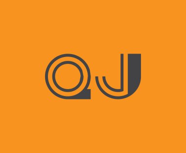 Q ve J logo tasarımı. QJ Soyut Harfler Logosu Monogramı. Bu logo tasarımı bir markayı, şirketi veya bireyi temsil eden görsel bir sembol oluşturma sürecidir..