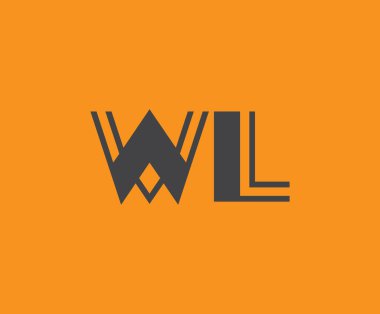 W ve L logo tasarımı. WL soyut Harfler Logosu Monogramı. Bu logo tasarımı bir markayı, şirketi veya bireyi temsil eden görsel bir sembol oluşturma sürecidir..