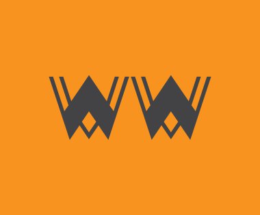 W ve W logo tasarımı. WW soyut Harfler Logosu Monogramı. Bu logo tasarımı bir markayı, şirketi veya bireyi temsil eden görsel bir sembol oluşturma sürecidir..