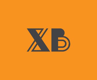 X ve B logo tasarımı. XB soyut Harfler Logosu Monogramı. Bu logo tasarımı bir markayı, şirketi veya bireyi temsil eden görsel bir sembol oluşturma sürecidir..