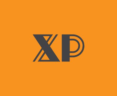 X ve P logo tasarımı. XP soyut Harfler Logosu Monogramı. Bu logo tasarımı bir markayı, şirketi veya bireyi temsil eden görsel bir sembol oluşturma sürecidir..